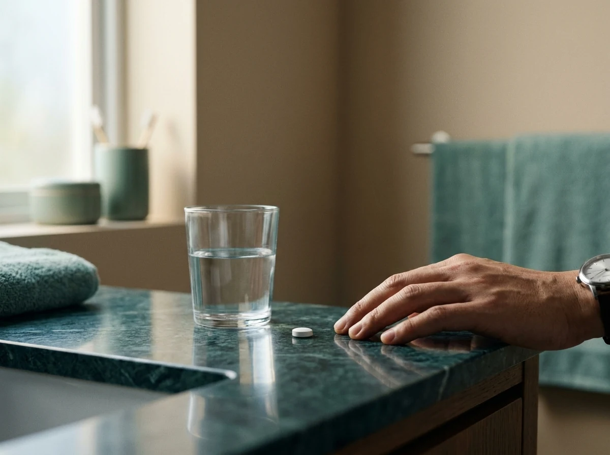 Finasteride tablet and decision to stop taking it